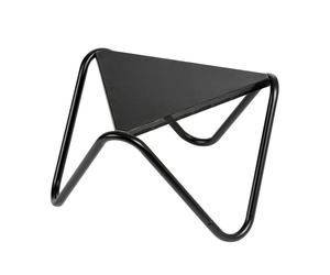 Table Basse Plateau Micro-perforé - Vogue - Aluminium - Noir - Lafuma Mobilier