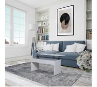 Table basse plateau relevable ARIZONA 100x40cm / Blanc