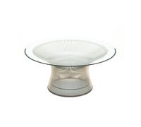 Table basse Platner Ø 91,5cm frame steel nickel-plated