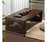 Table basse pliable pour un rangement facile, table basse parfaite pour s'asseoir au sol dans les salons et les espaces de réunion, pas de montage nécessaire