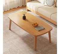 Table basse pliante de style japonais - Table de salle à manger et d'ordinateur en bois massif pour la maison 100 x 55 x 44 cm Design minimaliste moderne et peu encombrant.