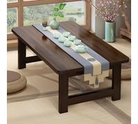 Table basse pliante japonaise moderne en bois pour poser au sol, table à thé, décoration d'intérieur