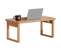 Table Basse Pliante Japonaise - Table Basse pour s'asseoir et méditer - Construction Solide, Finition Naturelle - Idéale pour Le Salon - 60 x 40 x 34 cm