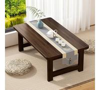 Table basse pliante minimaliste japonaise en bois, table basse pour salon et salle à manger, petite table d'économie d'espace (couleur : B taille : 80 x 50 x 35 cm)