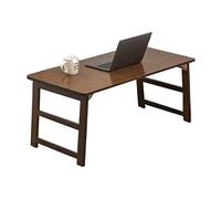 Table basse pliante polyvalente en bois massif pour salle à manger, jeux et études, design peu encombrant pour servir et écrire, idéale pour les petits espaces et une utilisation multifonctionnelle