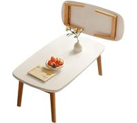 Table basse pliante portable, design minimaliste pour les petits espaces, idéale pour la chambre, le salon et le balcon, installation facile