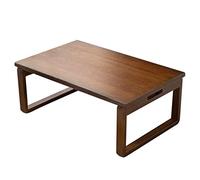 Table basse pliante portable pour balcon, discussion, durable, petite table basse pour baie vitrée, table de salle à manger pliable solide pour une utilisation en extérieur (C 70 x 50 x 28,5 cm)