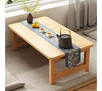 Table basse pliante - Table basse portable pour la maison, les pique-niques et la méditation, design peu encombrant pour les petits espaces