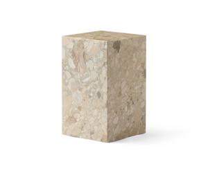 Table Basse Plinthe Haute Kunis Breccia Marbre