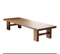 Table basse pour le salon - Table basse spacieuse et table d'appoint de canapé avec rangement, idéale pour la détente et les repas au sol à la maison ou chez l'habitant