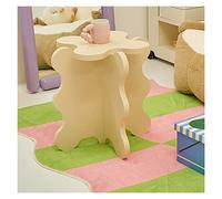 Table basse pour salon, mini pétale table basse dessin animé bois vague table de chevet colorée petite table de collation table d'appoint table d'appoint table basse moderne canapé table centrale pour
