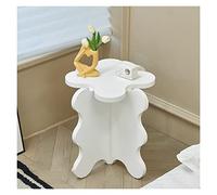 Table basse pour salon, mini pétale table basse dessin animé bois vague table de chevet colorée petite table de collation table d'appoint table d'appoint table basse moderne canapé table centrale pour