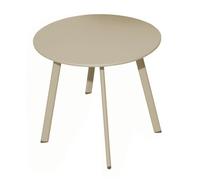 Table basse PROLOISIRS Massaï ø 40 cm - Crème