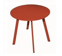 Table basse PROLOISIRS Massaï ø 40 cm - Terracotta