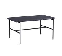HAY Table basse Rebar 80x49cm noir structure acier revêtu par poudre noir