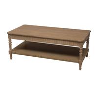 Table basse rectangulaire 1 tiroir en bois L120 cm Prestige - Amadeus