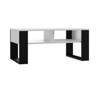 Table basse rectangulaire - CDF - AUREA - Style loft - 2 étagères - Finition mate