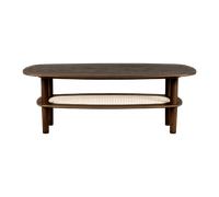 Table Basse Rectangulaire Élégante Umage Together en Chêne Foncé