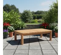 Table basse rectangulaire en teck massif austin