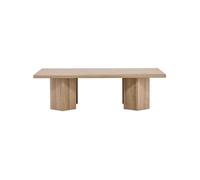 Venture Home - Table basse rectangulaire Lillehamme Marron clair G