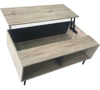 Table basse réglable en hauteur Table de salon Table d'appoint Table de salon