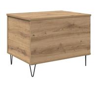 Table basse réglable - vidaXL - Chêne artisanal - 60x44,5x45 cm - Plateau relevable - Grand rangement