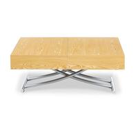 Table basse relevable - MENZZO - Sundance - Chêne clair - Gain de place