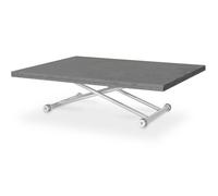 Table basse relevable Philadelphia XL Effet béton