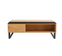 Table basse relevable en bois et métal WYNN