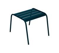 Table basse / Repose-pieds FERMOB Monceau - Bleu Acapulco