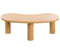 Table Basse Rétro en MDF Meubles de Salon Bois Clair Auburn