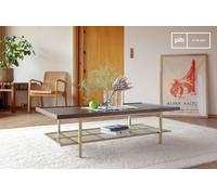 Table basse retro en noyer Neutra
