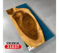 Table basse River Table Epoxy Massive Tables 121x61 Table de rivière Véritable bois