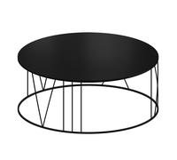 Table basse Roma acier Ø100cm H 37cm / Ø 100cm