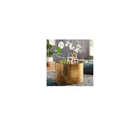 WOHNLING table basse Ø 61 cm table basse table basse table en métal doré