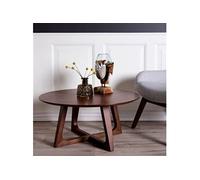 House Nordic Table Basse plaquer de Noyer Ø 75 x 36 cm