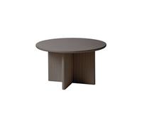 Table basse ronde 80x45 cm gris foncé - ASKO