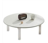 Table basse ronde de style japonais pour chambre à coucher et baie vitrée - Ile Coffee, ing et petite - Table basse idéale pour la maison pour les salons de thé