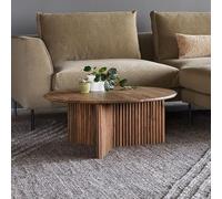 Table basse ronde, design simple et moderne, assemblage facile, idéale pour le salon, l'appartement, le bureau et la chambre à coucher