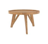 Table basse ronde en bois de teck recyclé D70 cm - Oly - Rendez-Vous Déco