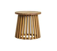 Table basse ronde en bois massif D40 cm - NASSAU