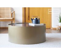 Table basse ronde en marbre Dickinson