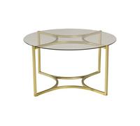 - Table basse ronde en verre Kivik