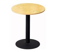 Table basse ronde moderne de 75 cm de hauteur et 70 cm de diamètre en fer élégant et design pour cafés, bars, magasins de thé au lait, expositions et réceptions décontractées