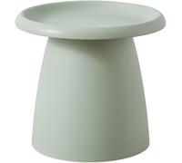 Table basse ronde moderne en plastique champignon nordique petit balcon simple moderne mini table d'appoint en plastique (taille : 45 x 50 cm, couleur : vert A)
