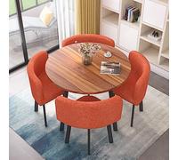 Table basse ronde moderne pour bureau, salle de réception et conférence d'affaires, économie d'espace, petite table de salle de réunion, convient pour le salon et le balcon de la maison, idéale pour
