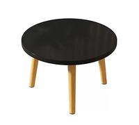 Table basse ronde nordique pour balcon et baie vitrée, petite table basse de style Ins, parfaite pour le thé de l'après-midi, H 30 cm x P 30 cm, design minimaliste moderne