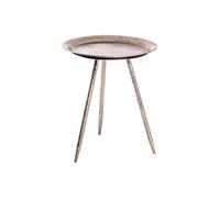 Table basse ronde SHYNA en métal 38cm - Bronze
