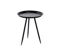 Table basse ronde SHYNA en métal 44cm - Noir
