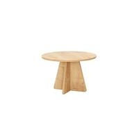 - Table basse ronde Valence en bois - Beige - Valence